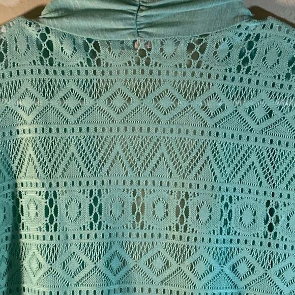 Maurices Green Cardigan Size 0 - Picture 5 of 7